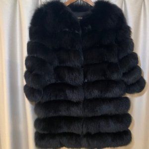 Genuine fur coat